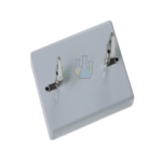 Magnetically adhesive test track module